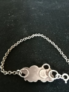 Eleonora Ghilardi Petit bracelet argent,  travail créateur. 