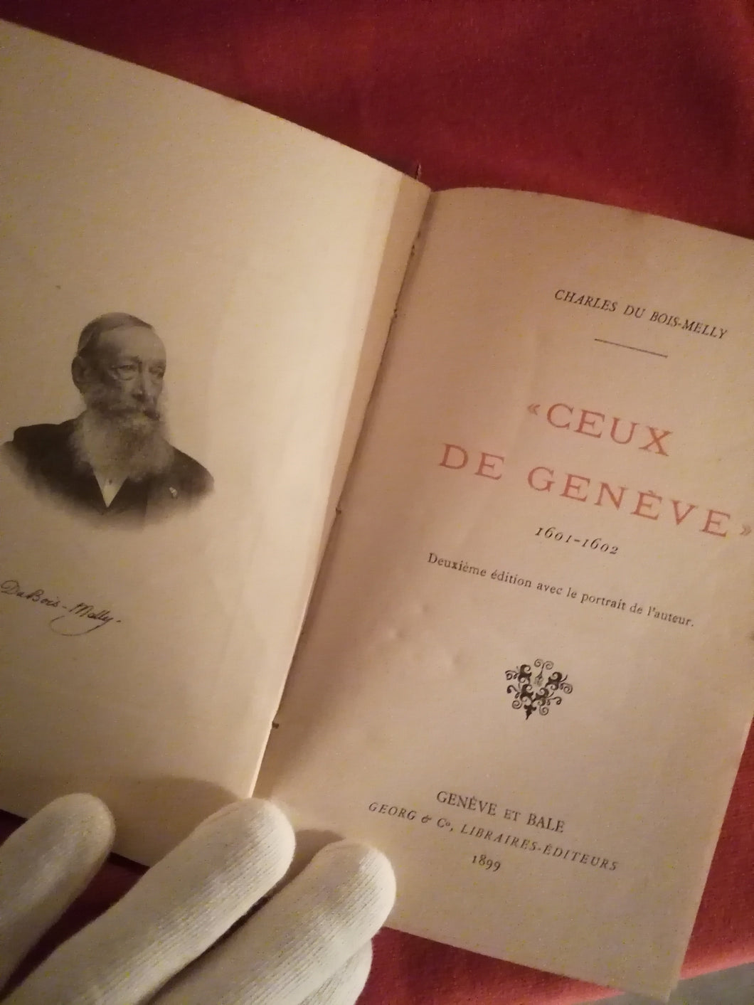 Ceux de Genève par Charles Du Bois-Melly 
